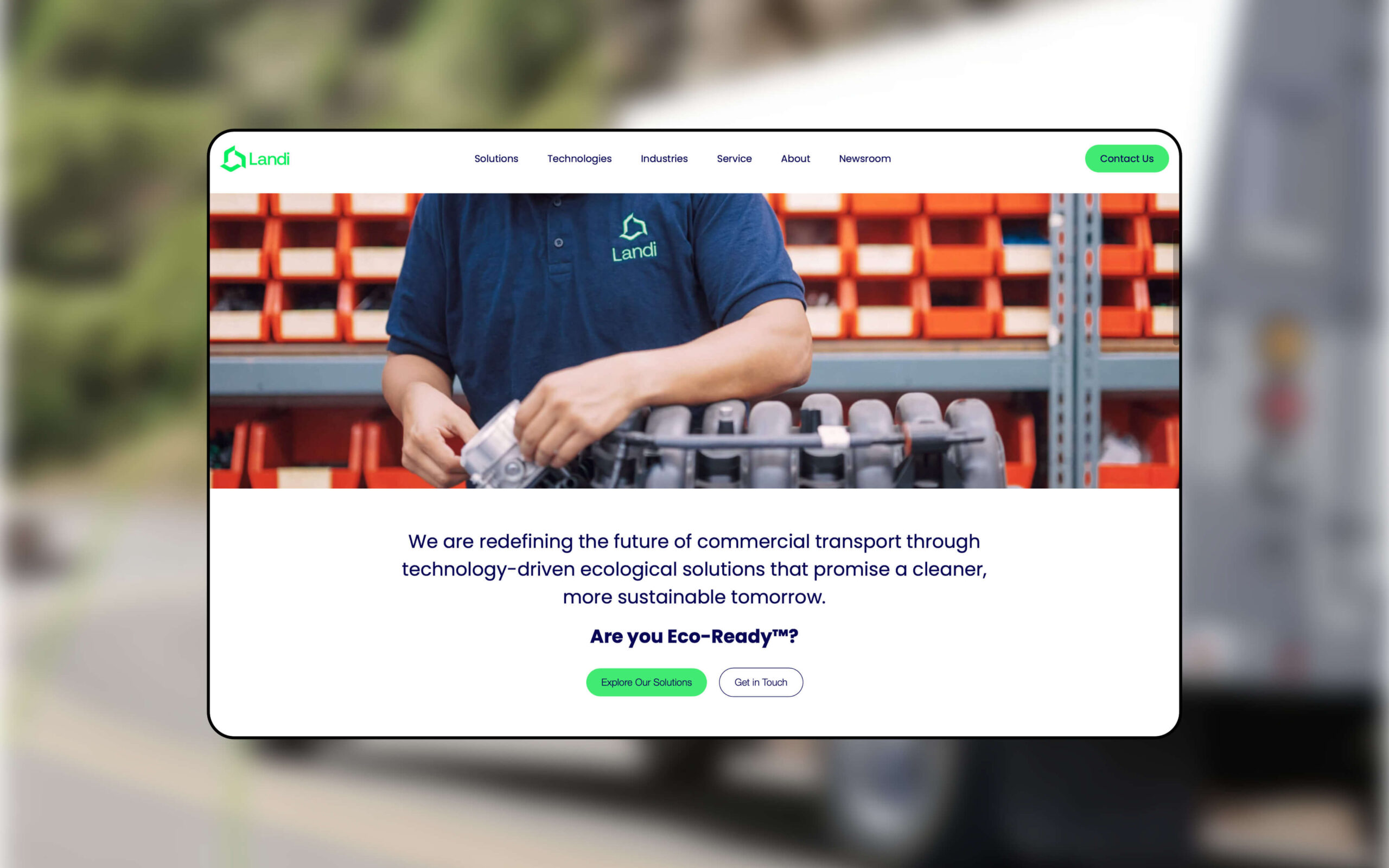 Studio Nine | Case Study | Landi Technologies